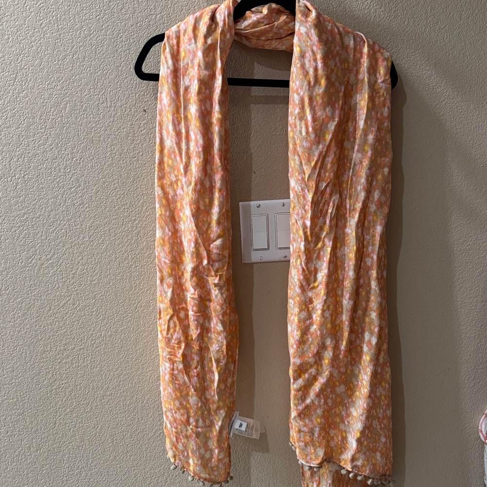 Isaac Mizrahi Floral Patterned Scarf